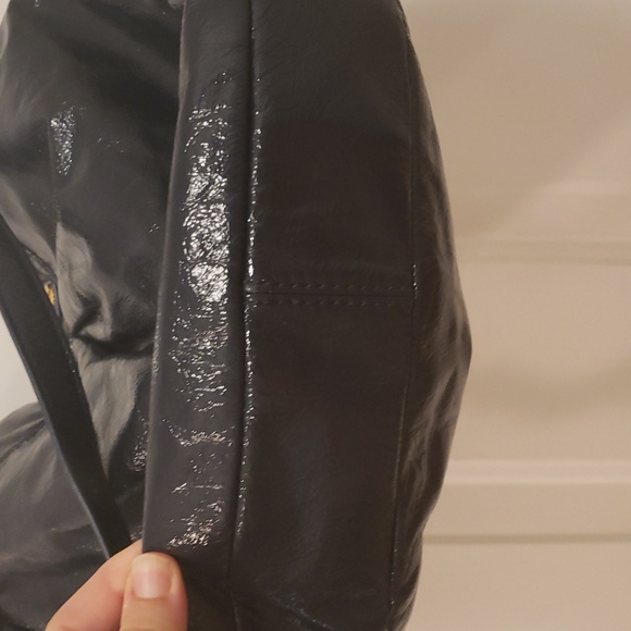 Marc by Marc Jacobs Hillier Hobo Navy Patent leather - Picture 4 of 11